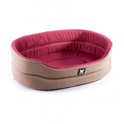 Corbeille panier pour chien - Classic rouge