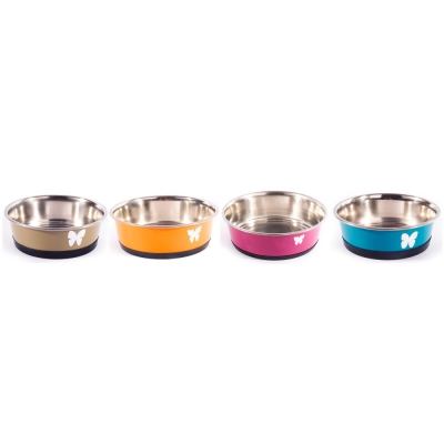 Gamelle inox pour chien - Lot de 4 new