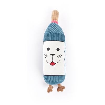 Jouet peluche pour chien - Bouteille de vin