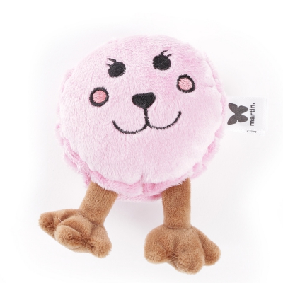 Jouet peluche pour chien - Macaron