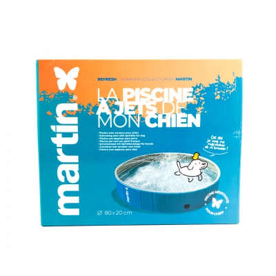 Piscine à jets pour chien Martin