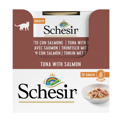 Schésir 70g Thon saumon  Chat en sauce