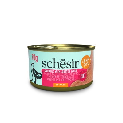 Schésir Grill - Paté de sardine à la bisque de homard - 12x70g