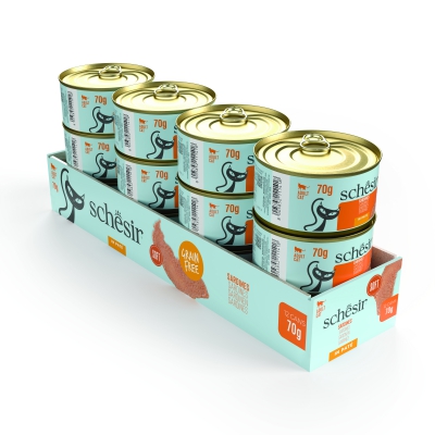 Schésir Grill - Paté de sardines - 12x70g 2