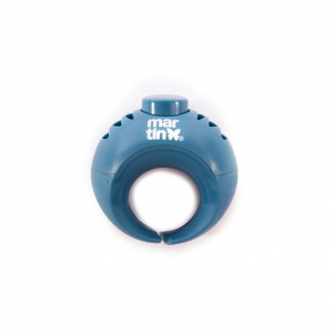 Dog training aid: Blue ring clicker