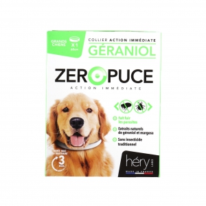 Organic Geraniol Pest Control Collars for large dogs x 6