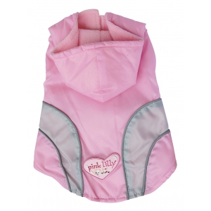 Tricky raincoat "Pink Lilly" - 45cm