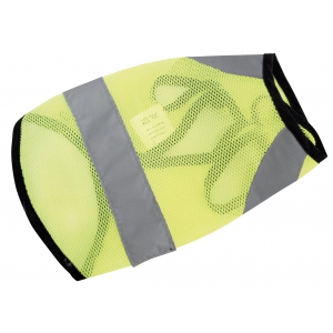 Fluorescent raincoat + reflective bands - 25cm 