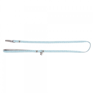 Nylon dog leash "Etoile" Collection Blue