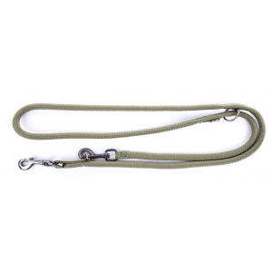 Multi-position round leash Khaki Green