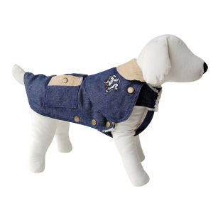 Dog coat - SHERLOCK JEAN - 50cm