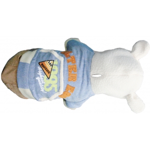 Dog Coat - blue Teddy Sweat - 22 cm