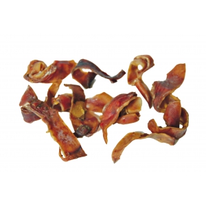 Pieces of dried pig ears - 250g 