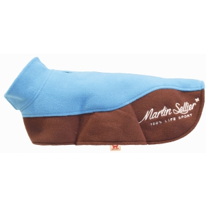 Pull pour chien - Polaire bleue - 4XL - 72cm