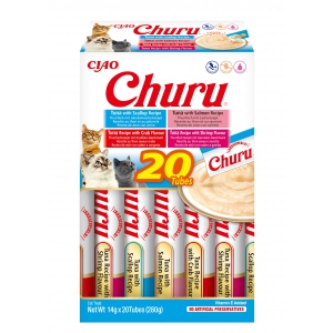 CHURU seafood tuna puree for cats x20