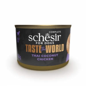 Schesir - 150g - Thai Coconut Chicken for Dog x8