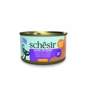 Schésir Grill - Paté maqueraux et sardines - 12x70g