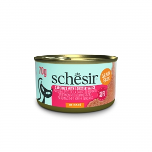 Schésir Grill - Paté de sardine à la bisque de homard - 12x70g