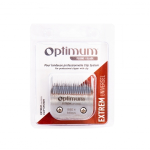 Cutting head for grooming clippers - Optimum Extrem Universel - N°4 - 9,6 mm