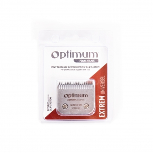 Cutting head for grooming clippers - Optimum Extrem Universal - N°8,5 - 2,8 mm