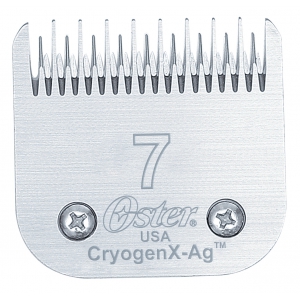 Clipper blade - Oster cryogen X-Ag - Clip system - Nr 7 - 3,2mm