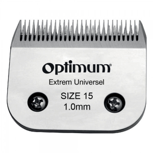 Cutting head for grooming clippers - Optimum Extrem Universel - N°15 - 1 mm