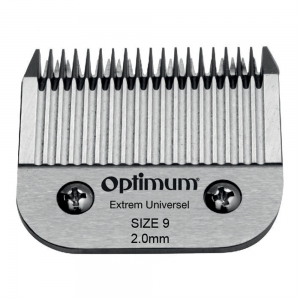 Cutting head for grooming clippers - Optimum Extrem Universal - N°9 - 2 mm