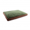 Coussin rectangle pour chien - kaki