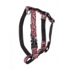 Nylon Dog Harness "Etoiles" Grenadine - S