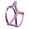 Nylon Dog Harness "Etoiles" Pink - S