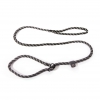 Laisse nylon collier semi-étrangleur Reflectite grise - 1,3 x 180 cm 