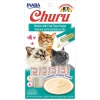 Purée CHURU au Poulet pour Chat  - Saveur Poulet et Crabe