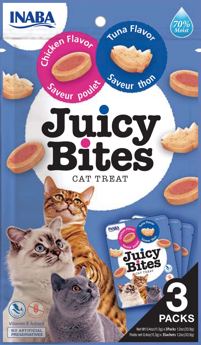 Friandises croquantes pour chats Juicy Bites